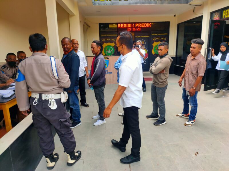 Polsek Cengkareng Jakarta Barat melakukan Patroli debt collector (mata elang). 