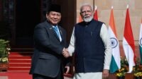Presiden RI Prabowo Subianto dan Perdana Menteri India Narendra Modi