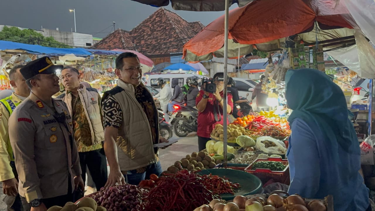 Satgas Pangan Polri bersama Badan Kebijakan Perdagangan (BKPN) Kementerian Perdagangan melakukan monitoring harga dan ketersediaan bahan pokok