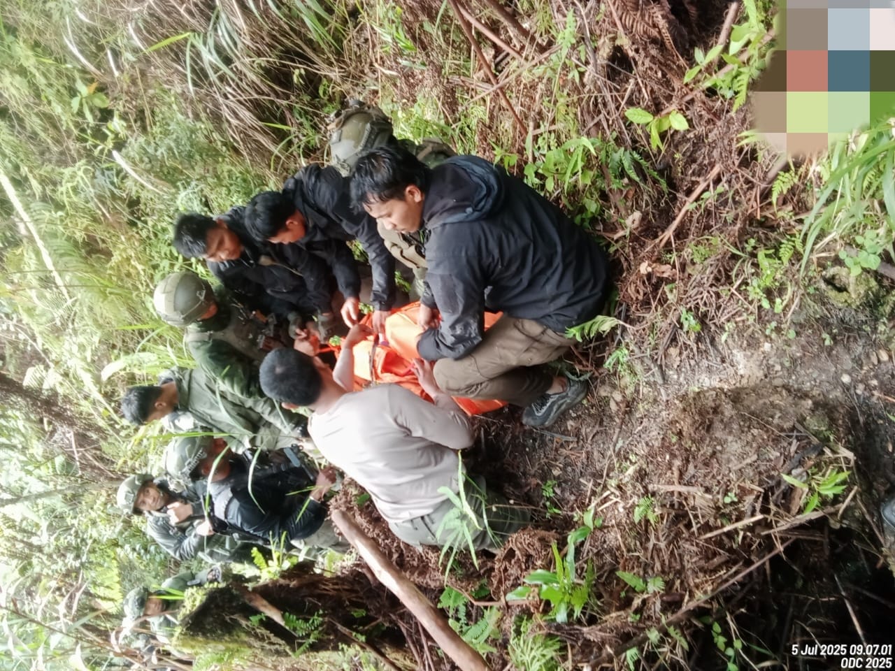 Satgas Ops Damai Cartenz berhasil melakukan tindakan penegakan hukum terhadap salah satu anggota KKB di Kampung Baitapa