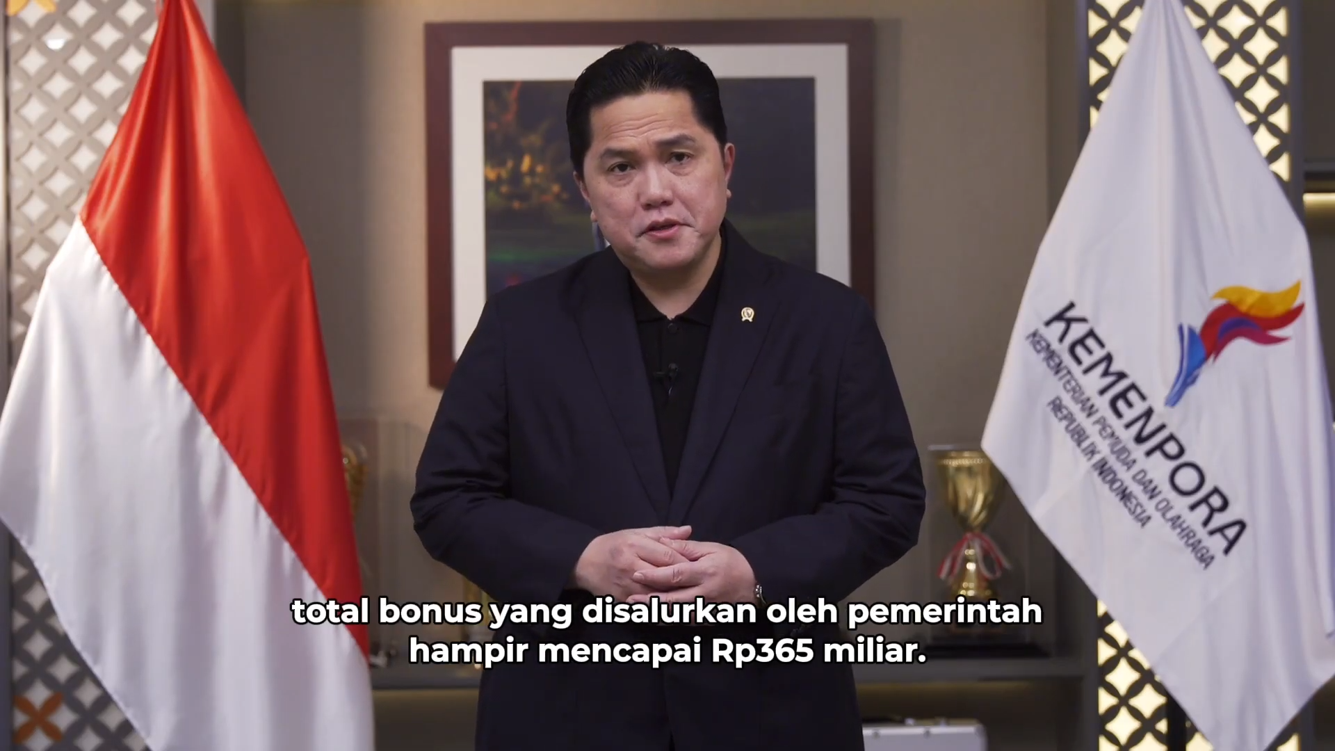 Menteri Pemuda dan Olahraga (Menpora), Erick Thohir