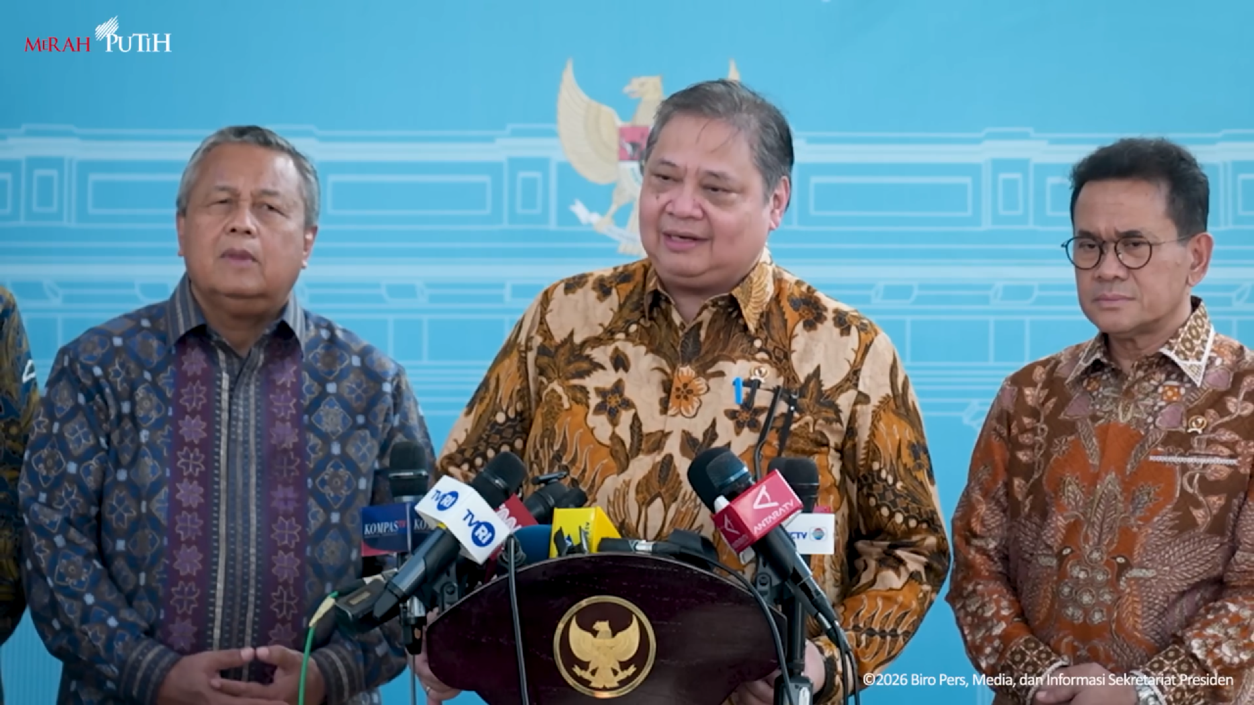 Menteri Koordinator Bidang Perekonomian Airlangga Hartarto