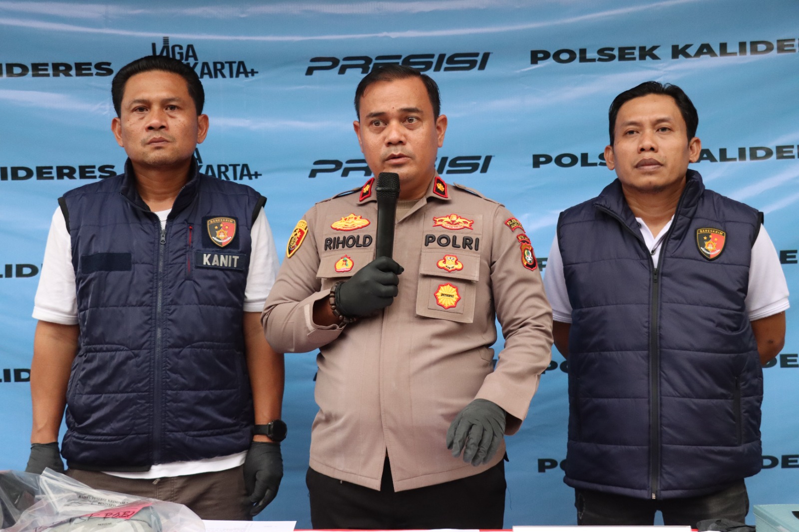 Kapolsek Kalideres Kompol Rihold