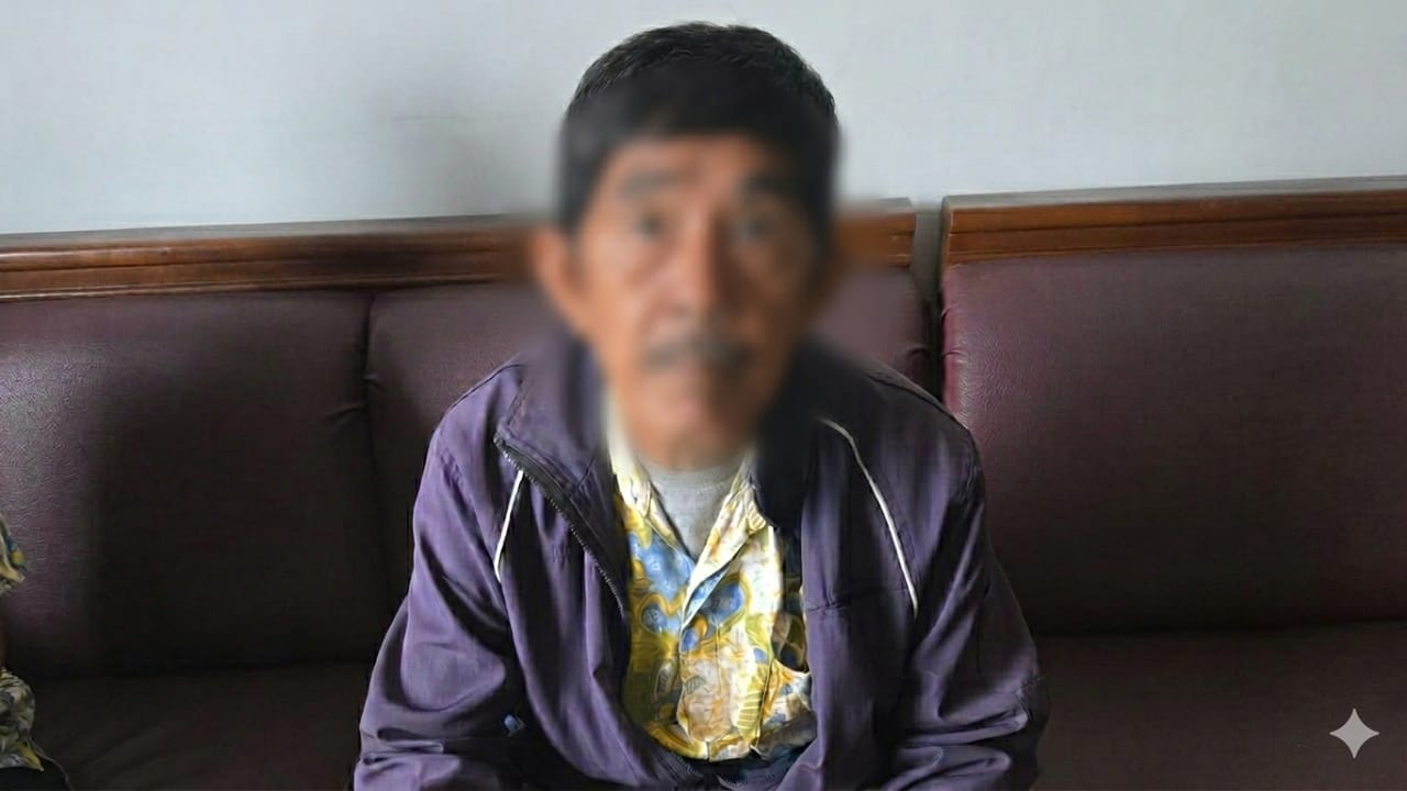 Pria berinisial HH