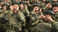 Ilustrasi latihan tentara