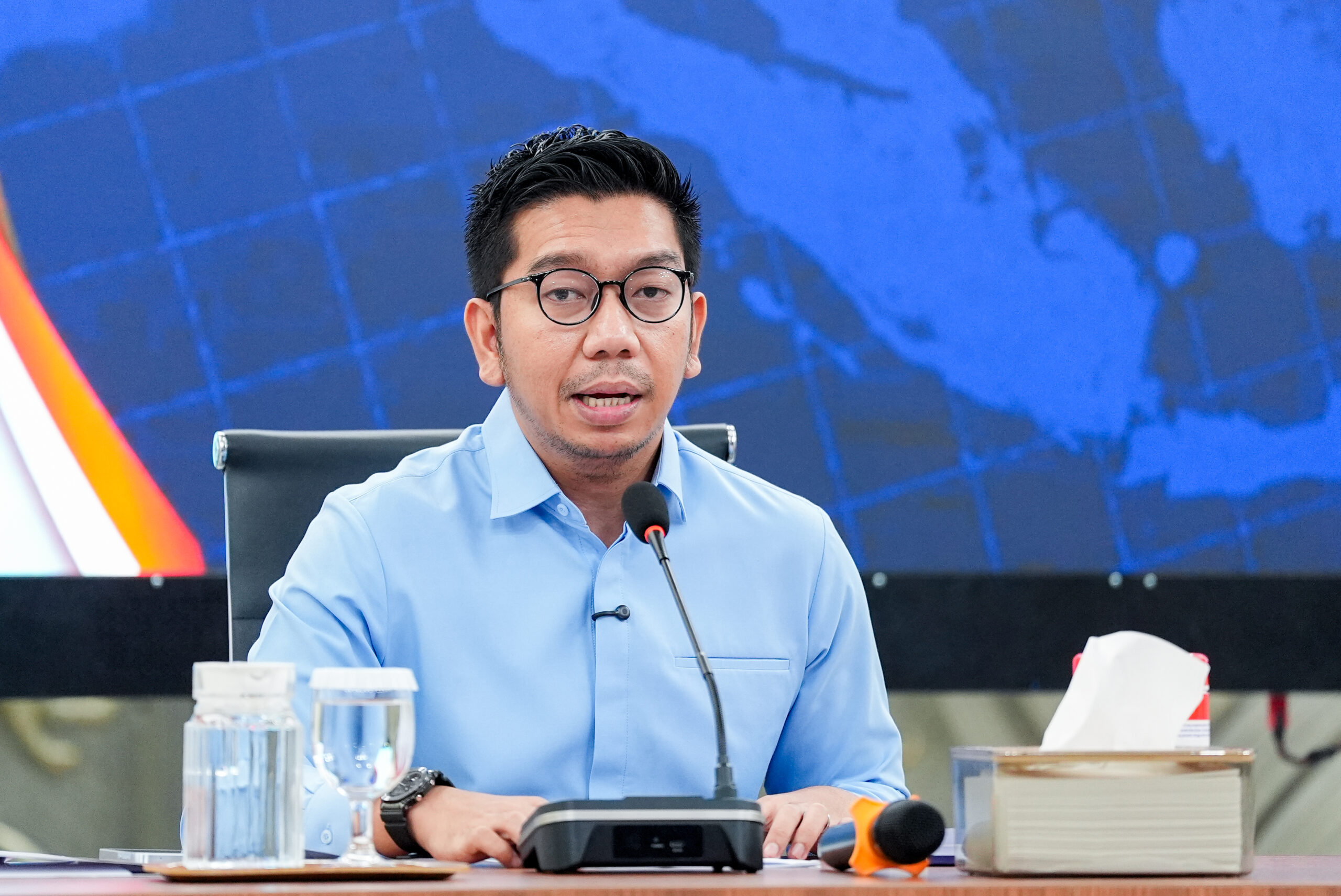 Deputi Bidang Kemitraan dan Hubungan Media Badan Komunikasi Pemerintah (Bakom) RI Kurnia Ramadhana